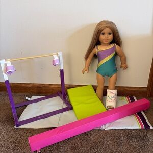 American Girl Doll McKenna’s Gymnastics Set- Doll Not Included